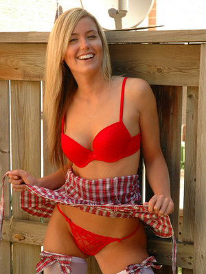 Asian model Mia Lelani flaunts her big tits in red lingerie afore pool table